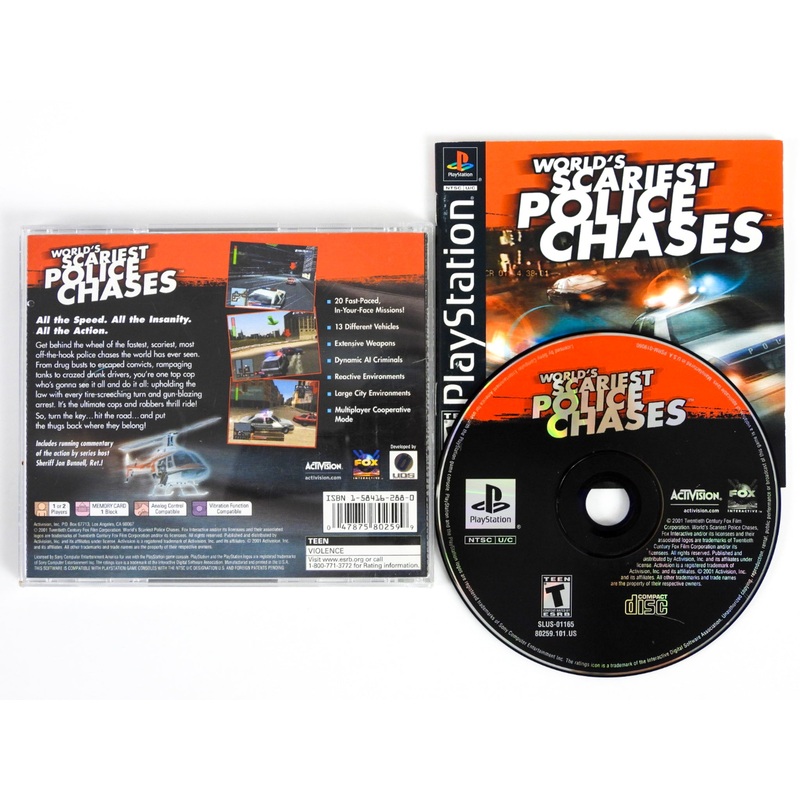 Worlds Scariest Police Chases (Playstation / PS1)