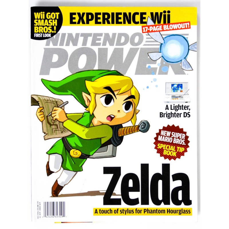 Zelda: Phantom Hourglass [Volume 205] [Nintendo Power] (Magazines)