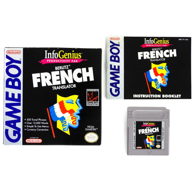 Berlitz French Translator (Game Boy)
