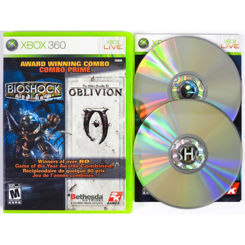 BioShock & The Elder Scrolls IV: Oblivion Bundle (Xbox 360)