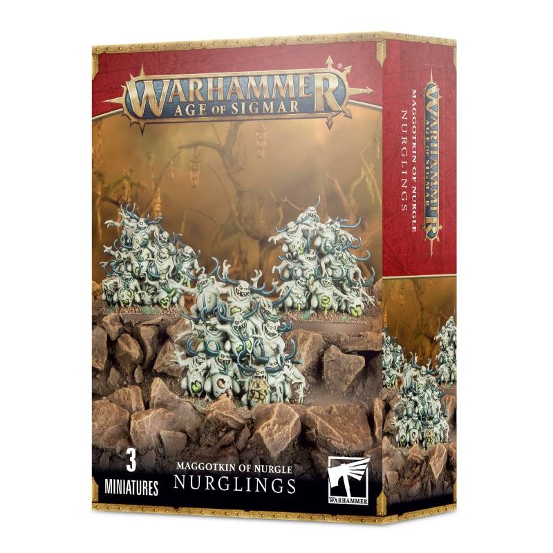 Games Workshop – Warhammer Age of Sigmar : Maggothkin of Nurgle – Nurglings