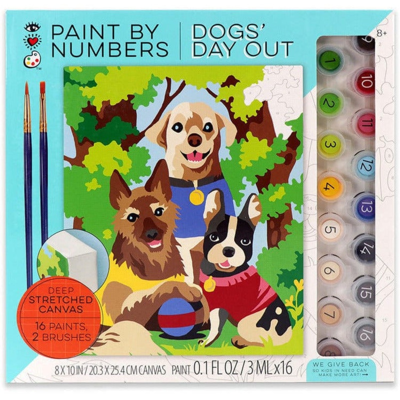 Paint By Number – Dogs’ Day Out