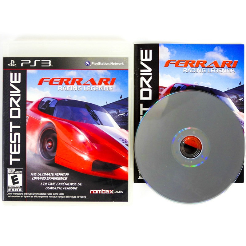 Test Drive: Ferrari Racing Legends (Playstation 3 / PS3)
