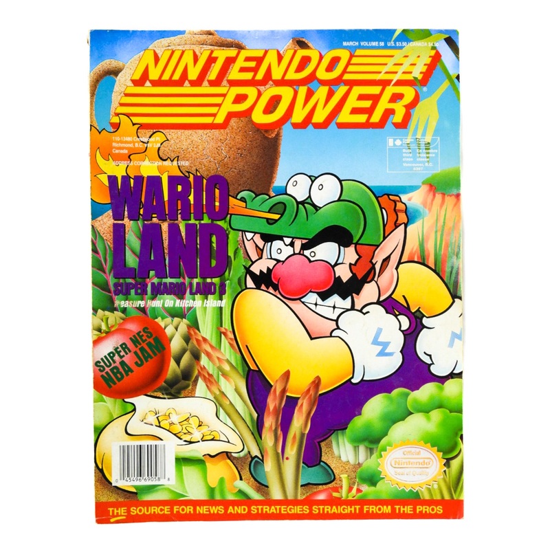 Wario Land [Volume 58] [Nintendo Power] (Magazines)