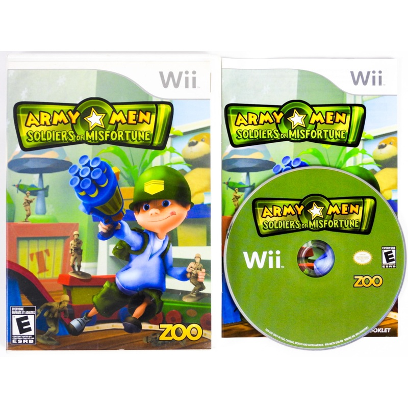 Army Men Soldiers Of Misfortune (Nintendo Wii)
