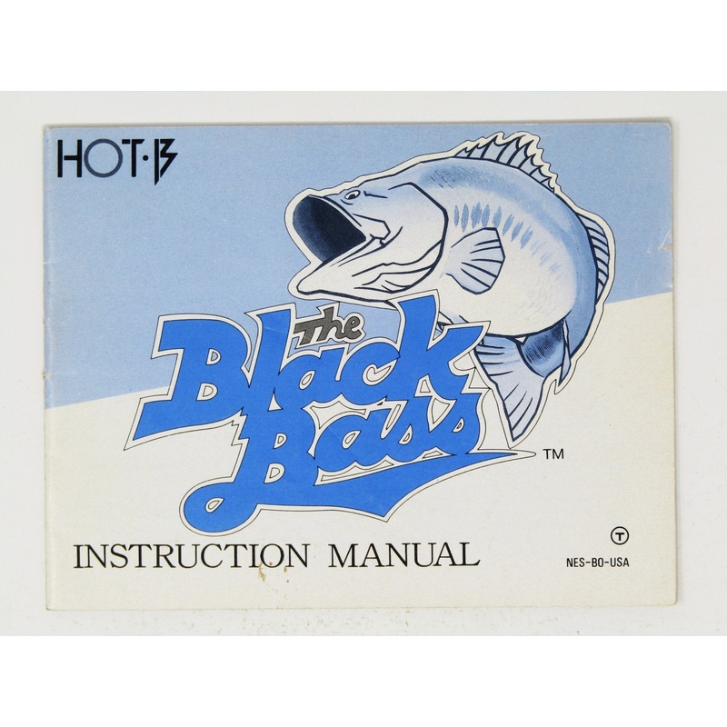 Black Bass [Manual] (Nintendo / NES)