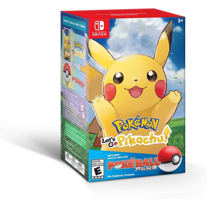 Pokemon Let’s Go Pikachu [Poke Ball Plus Pack] (Nintendo Switch)