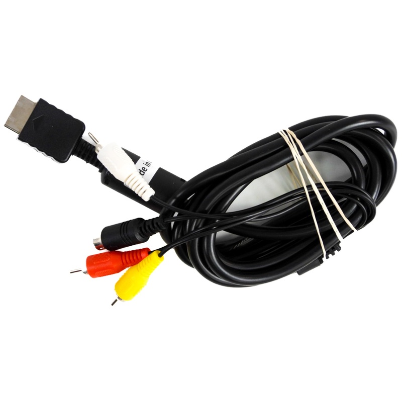 S-Video & AV Cable [Unofficial] PlayStation (PS1 / PS2 / PS3)