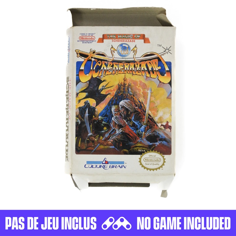 The Magic of Scheherazade [Box] (Nintendo / NES)