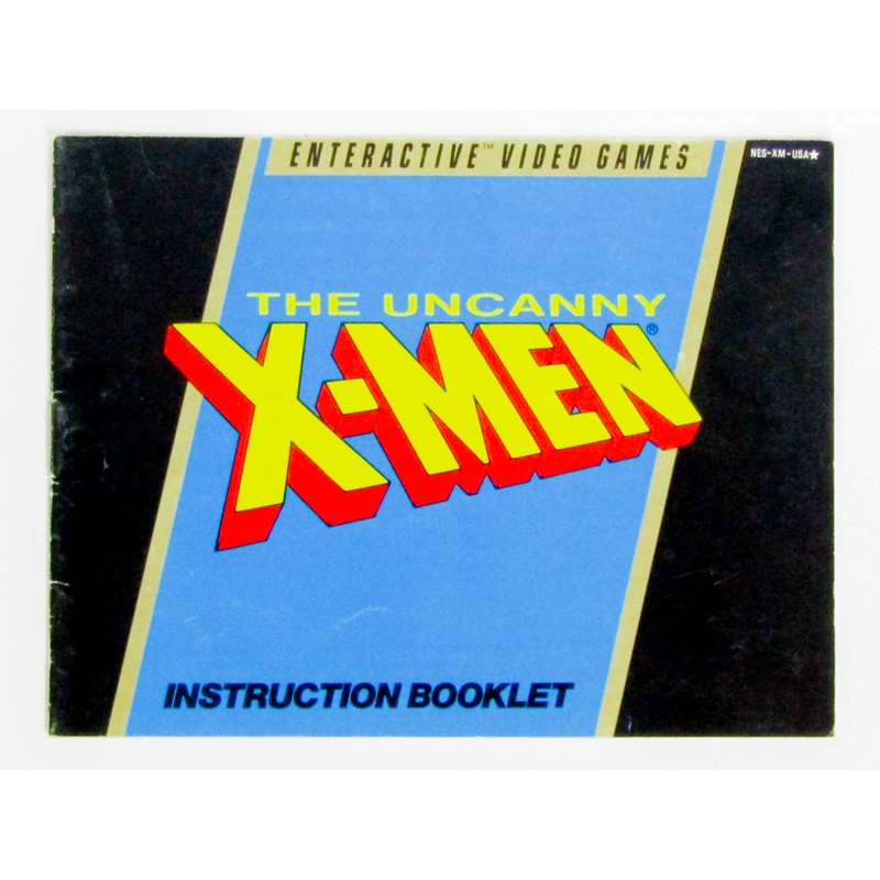 The Uncanny X-Men [Manual] (Nintendo / NES)