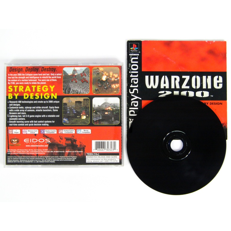 Warzone 2100 (Playstation / PS1)