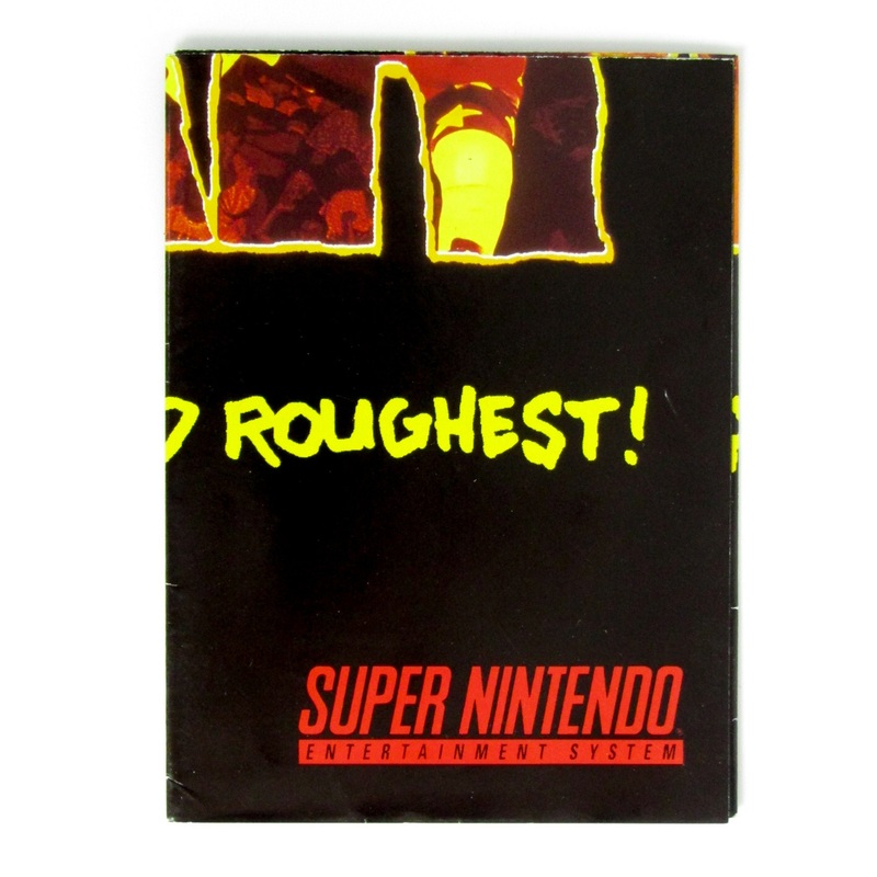 WWF Raw [Poster] (Super Nintendo / SNES)