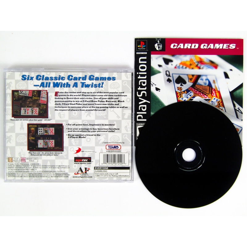 Card Games (Playstation / PS1)