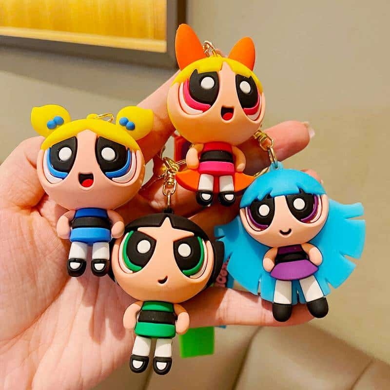 Powerpuff Girls Strap Keychains – Single Piece