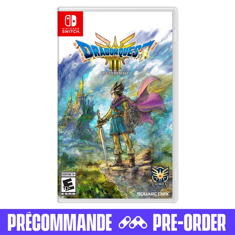 *PRCOMMANDE* Dragon Quest III HD-2D Remake (Nintendo Switch)