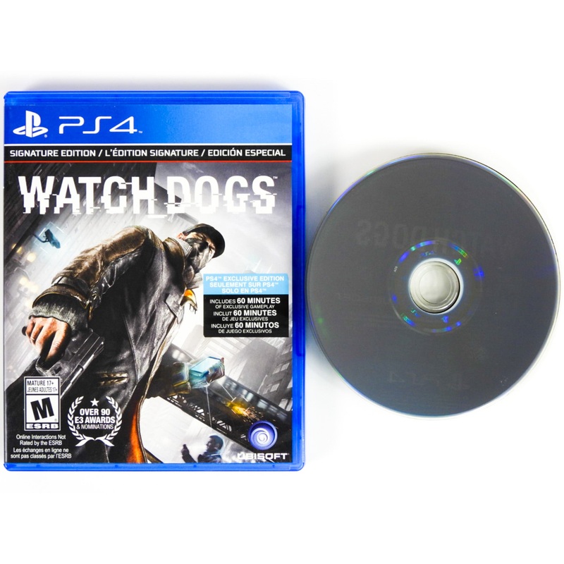 Watch Dogs [Signature Edition] (Playstation 4 / PS4)