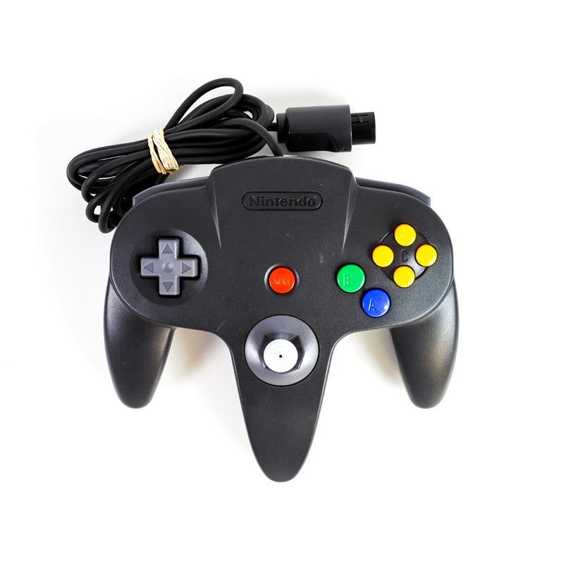 Black & Gray Controller (Nintendo 64 / N64)