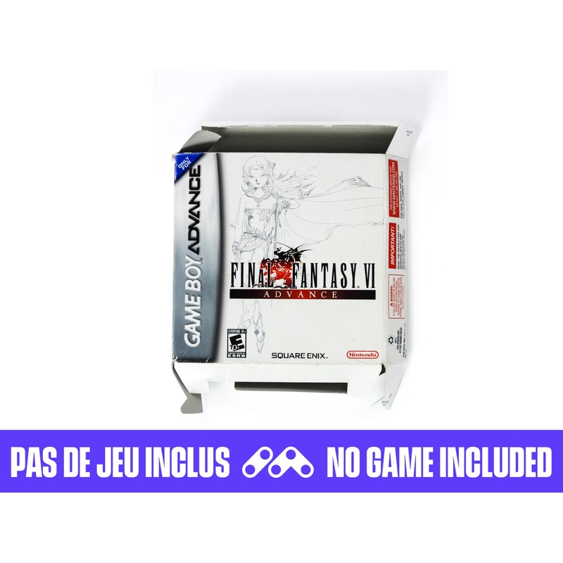 Final Fantasy VI Advance [Box] (Game Boy Advance / GBA)