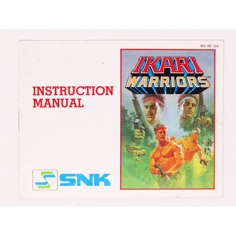 Ikari Warriors [Manual] (Nintendo / NES)