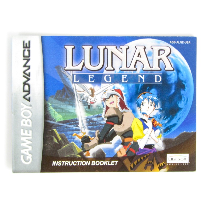 Lunar Legend [Manual] (Game Boy Advance / GBA)
