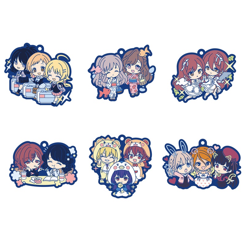 Rubber Mascots Buddycolle: THE IDOLM@STER SHINY COLORS