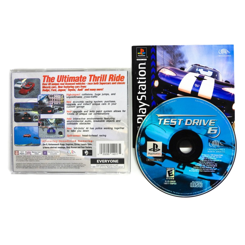 Test Drive 6 (Playstation / PS1)