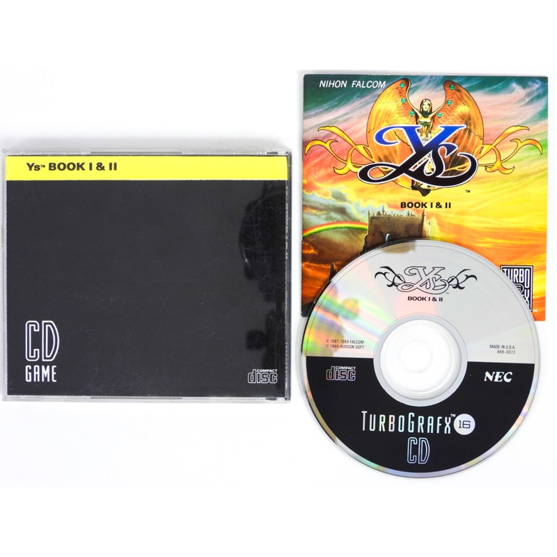 Ys Books I & II (Turbografx-CD)