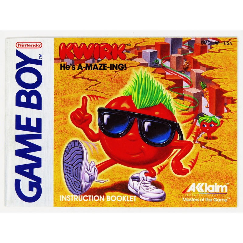 Kwirk [Manual] (Game Boy)