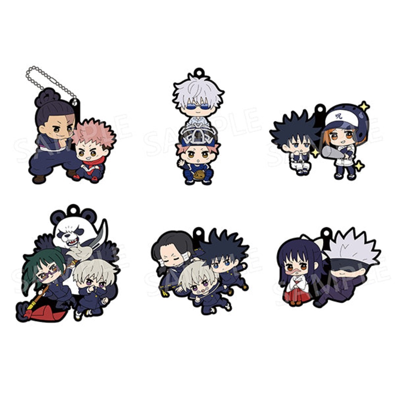 Rubber Mascots Buddy-Colle: Jujutsu Kaisen Set #3