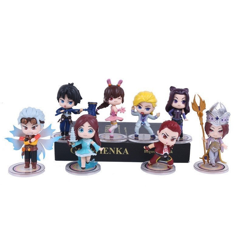 Soul Land Chibi Figures – Set Of 8 – 15 cm
