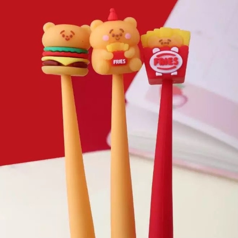 Dangling Bear Fast Food Pen – Single Piece