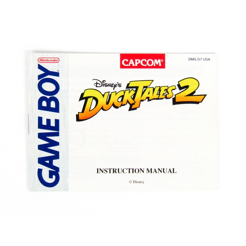 Duck Tales 2 [Manual] (Game Boy)