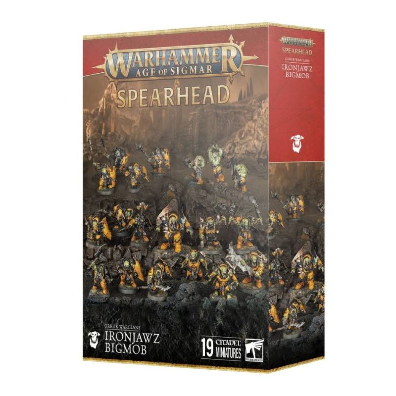 Games Workshop – Age of Sigmar Spearhead Ironjawz Bigmob