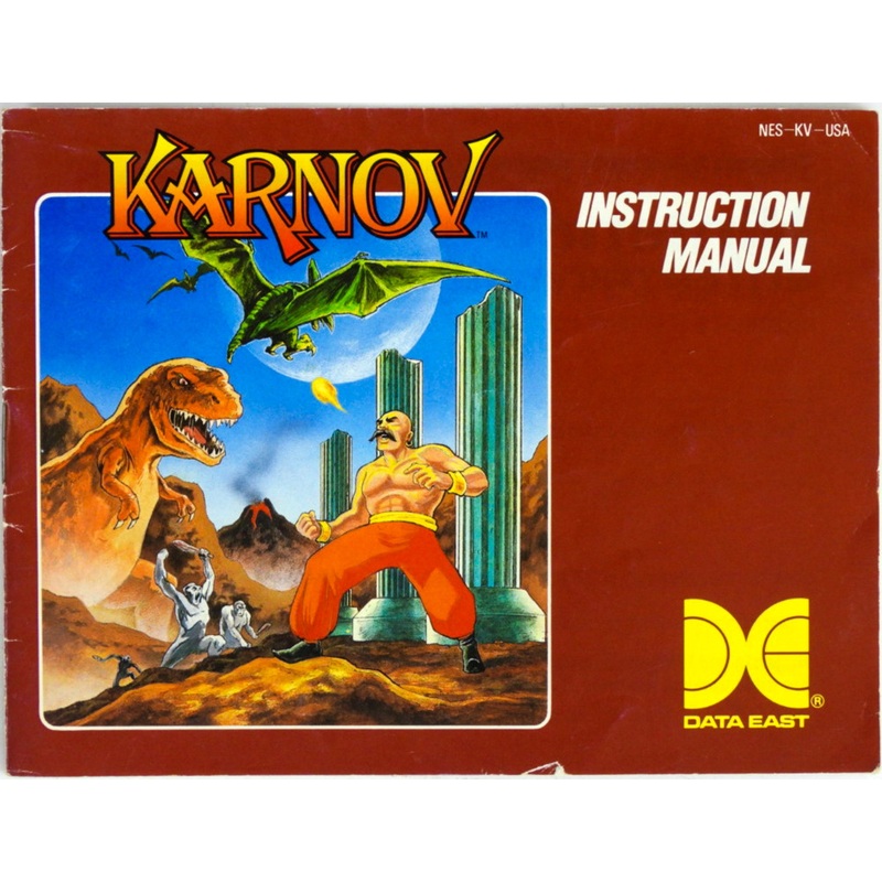 Karnov [Manual] (Nintendo / NES)
