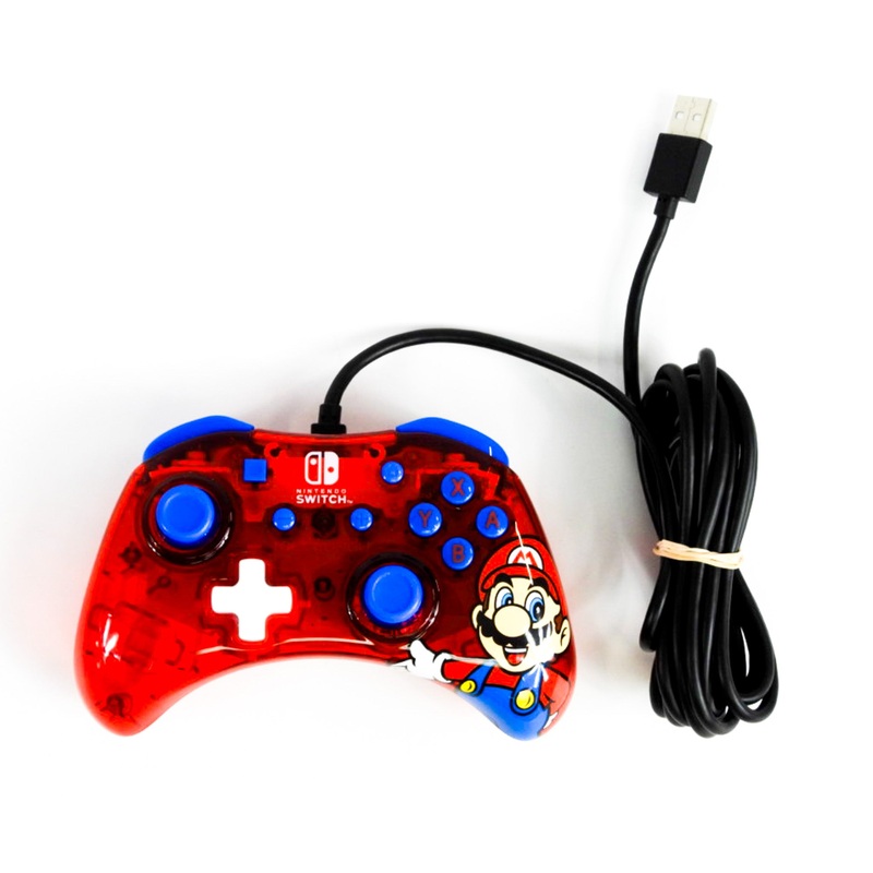 Mario Wired Controller [Rock Candy] (Nintendo Switch)