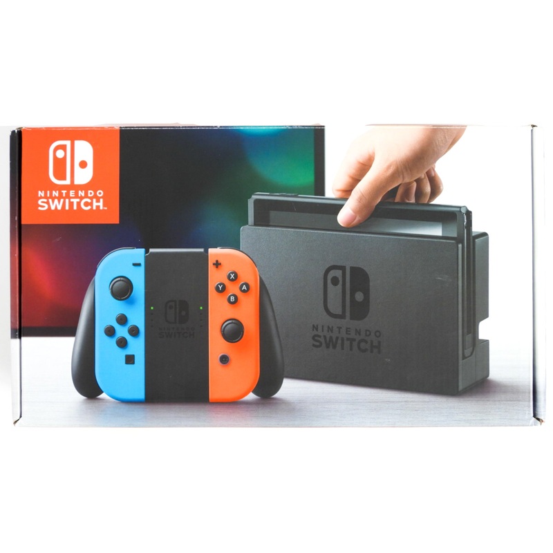 Nintendo Switch + Blue And Red Joy-Con [HAC-001]