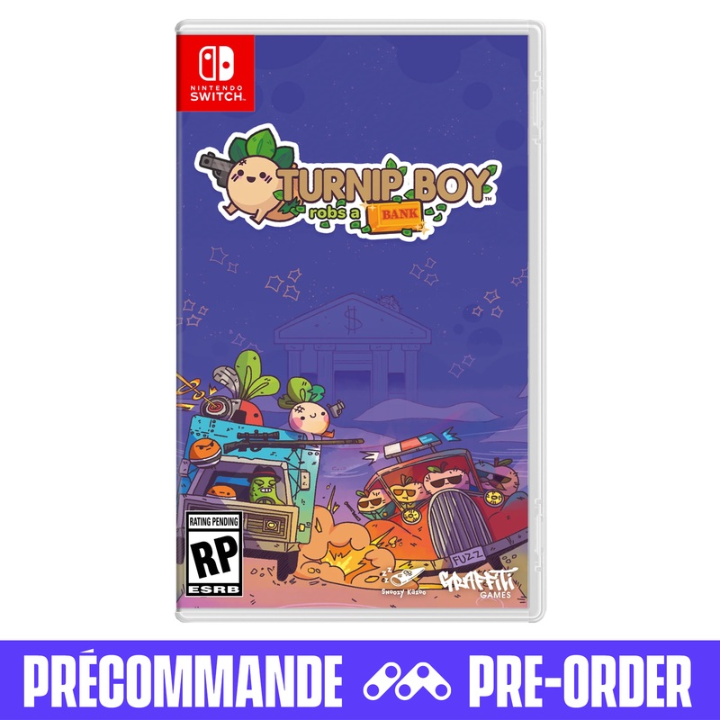 *PRCOMMANDE* Turnip Boy Robs a Bank (Nintendo Switch)