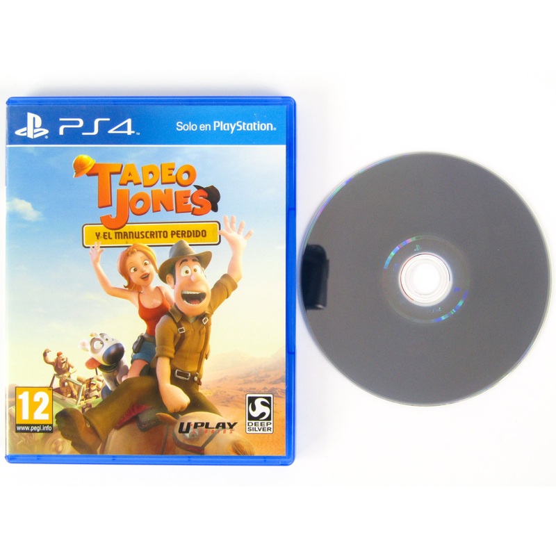Tadeo Jones Y El Manuscrito Perdido [Spanish Version] [PAL] (Playstation 4 / PS4)