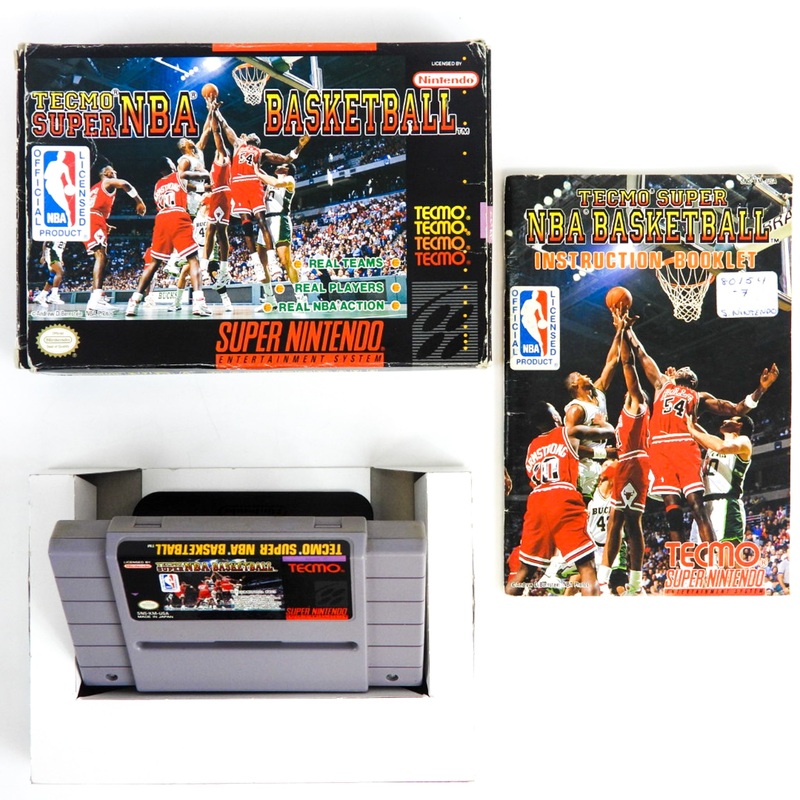 Tecmo Super NBA Basketball (Super Nintendo / SNES)