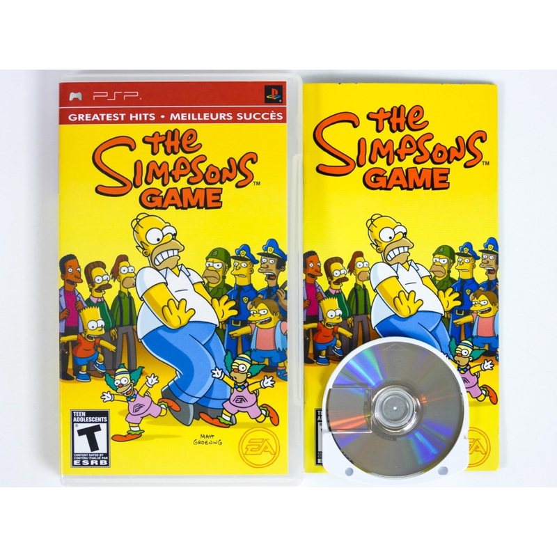 The Simpsons Game [Greatest Hits] (Playstation Portable / PSP)