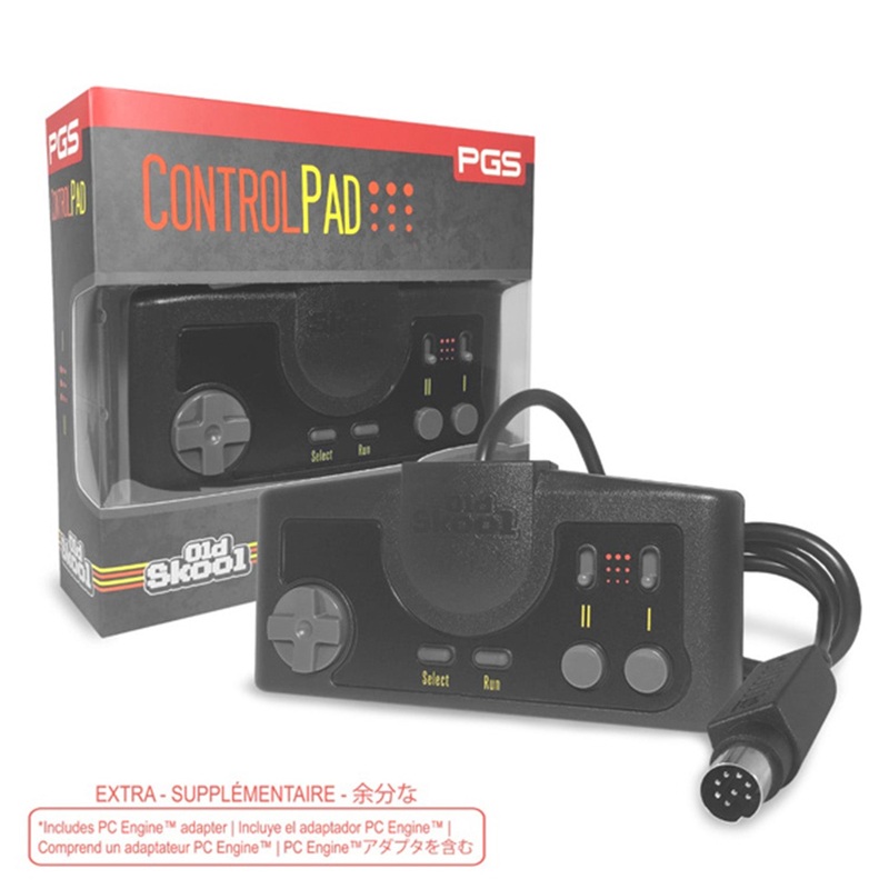 Turbografx-16 & PC Engine Controller [Old Skool] (Turbografx-16)