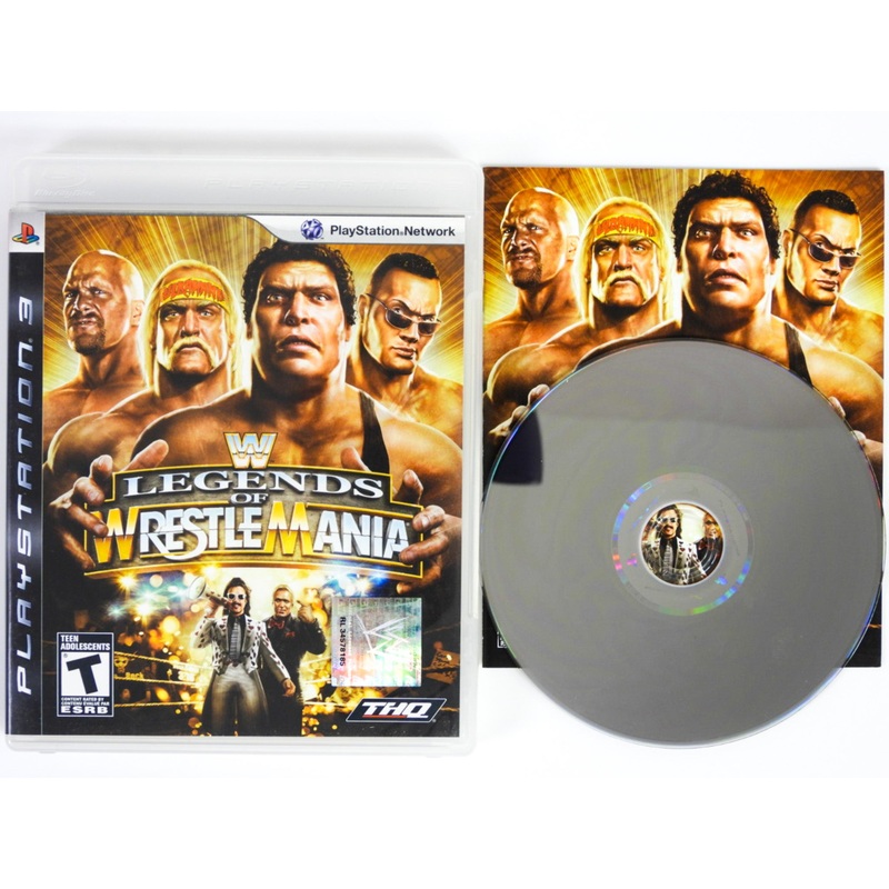 WWE Legends Of WrestleMania (Playstation 3 / PS3)