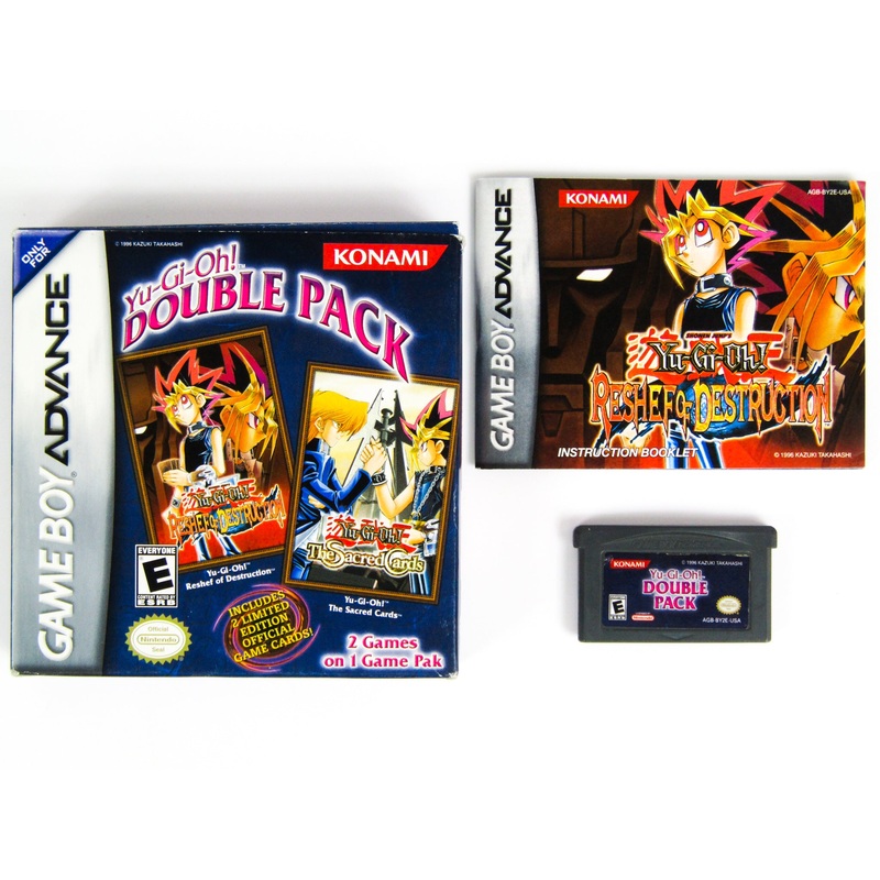 Yu-Gi-Oh Double Pack (Game Boy Advance / GBA)