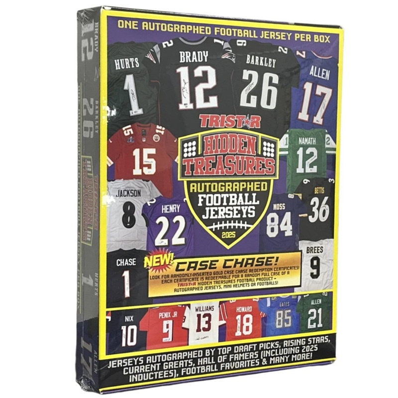 2025 TriStar Hidden Treasures Autographed Football Jersey