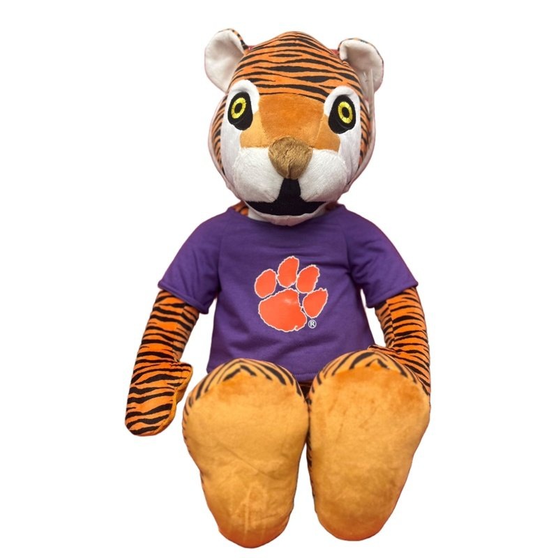 22″ Plush Mascot: Clemson Tigers