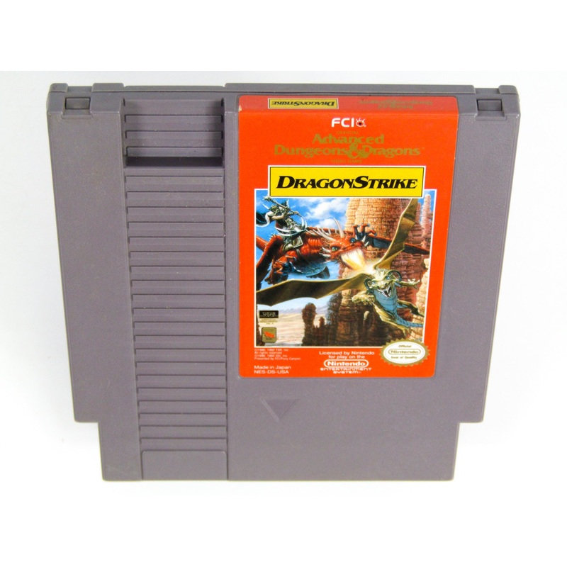 Advanced Dungeons & Dragons Dragon Strike (Nintendo / NES)
