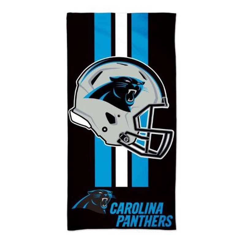 Beach Towel: Carolina Panthers