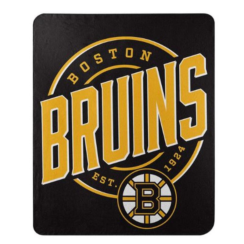 Blanket: Boston Bruins- 50×60 Fleece