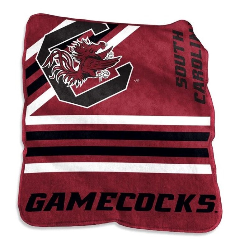Blanket: South Carolina Raschel Throw