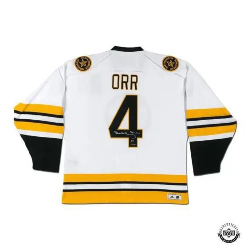 Autographed Jersey: Bobby Orr – Boston Bruins
